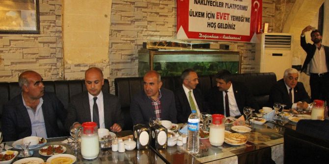 Bakan Yardımcısı Coşkunyürek Nakliyeciler İle Bir Araya Geldi.