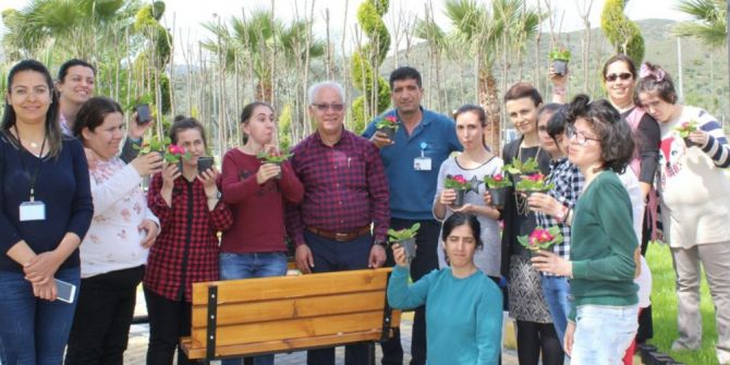 Milas’ta Özel Bireylerden Sera Ziyareti