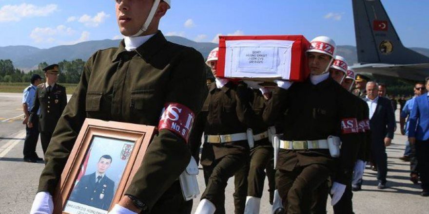 Şehit Uzman Çavuş Erkut’un Naaşı Tokat’ta