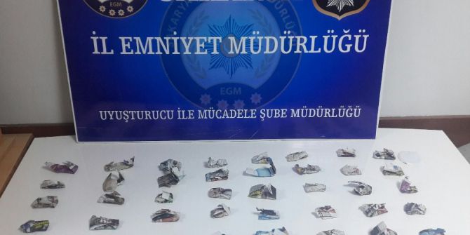 Minibüs Şoförü Uyuşturucu Satıcısı Çıktı