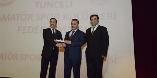 Tunceli Belediyesinden Amatör Kulüplere Destek