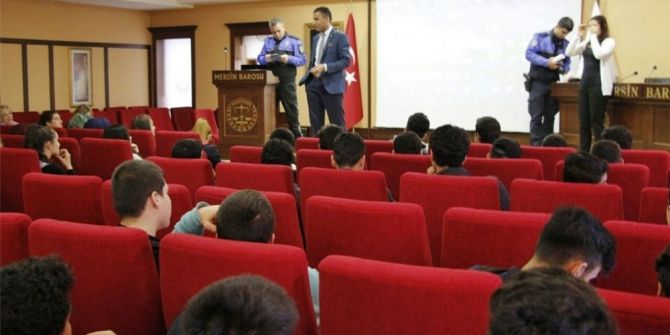 Mersin Barosu’ndan İmam Hatip Öğrencilerine Sosyal Medya Semineri