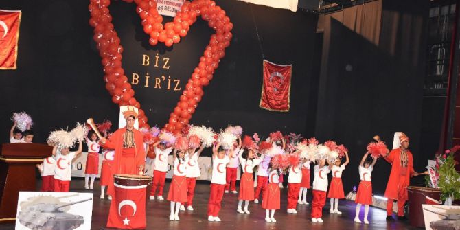 İlkokul Öğrencilerden Birlik Mesajı