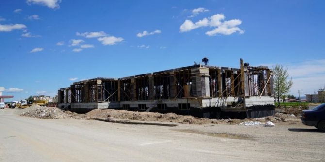 Adıyaman Belediyesi Ek Bina İnşası Hızla Yükseliyor