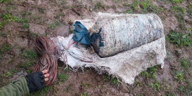 Beytüşşebap’ta Bulunan Patlayıcı İmha Edildi