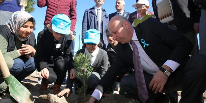 Kocasinan’da Ağaçlandırma Çalışmaları Tüm Hızıyla Devam Ediyor