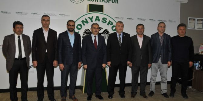 Rektör Şahin, “Konyasporlu Olduğumuzu Gururla Söylüyoruz”