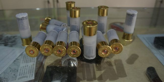 Fişek Ve Kuru Sıkı Mermi Satışları Ruhsata Bağlandı