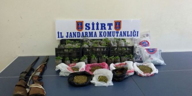 Siirt’te Uyuşturucu Operasyonu