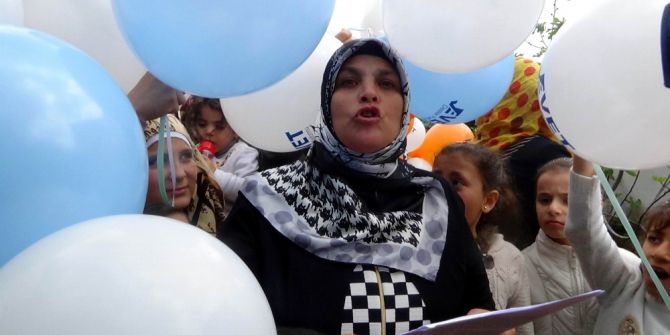 Kilis’te ’Evet’ Balonları Uçuruldu