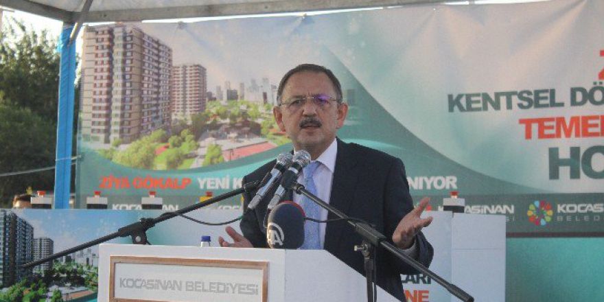 Çevre Ve Şehircilik Bakanı Mehmet Özhaseki: