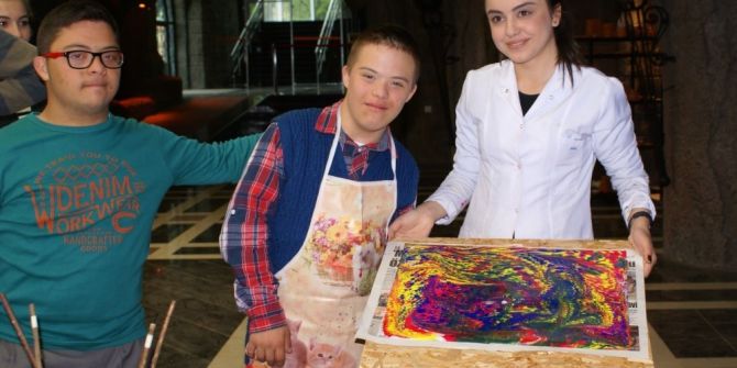 Özel Eğitim Öğrencileri Seramik Ve Ebru Sanatı İle Tanıştı