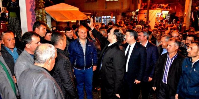 Ak Parti’li Baybatur’dan Sarıgöl’de Referandum Çalışması
