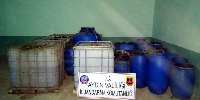 Samanlıkta 4 Bin 500 Litre Sahte İçki Ele Geçirildi