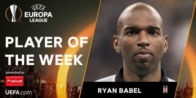 Babel, Haftanın Futbolcusu Seçildi