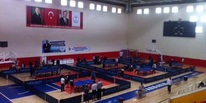 Diyarbakır’da Masa Tenisinde Heyecan Sona Erdi