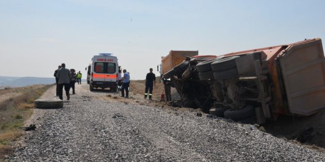 Günyüzü’nde Trafik Kazası, 1 Kişi Hayatını Kaybetti