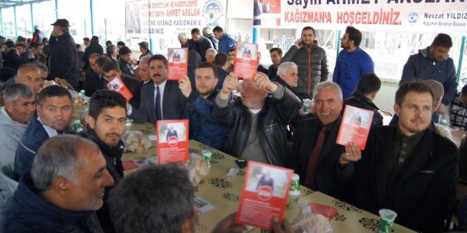 Bakan Arslan, Kağızman ’Da Binlerce Kişi İle Yemekte Buluştu