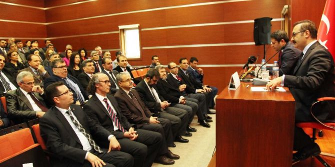 Ab Bakan Yardımcısı Şahin Gaün’lü Akademisyenlerle Buluştu