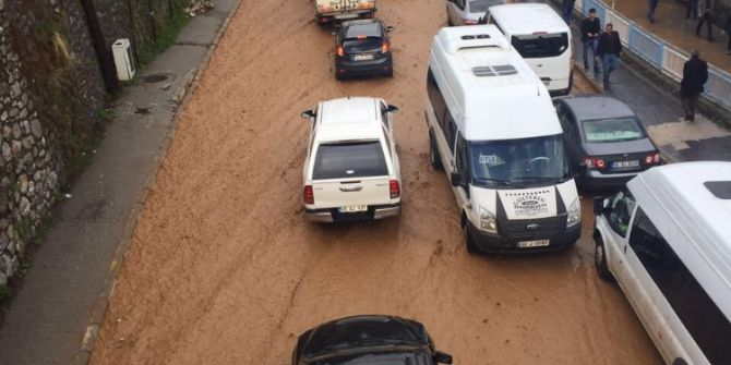 Bitlis’i Sel Aldı