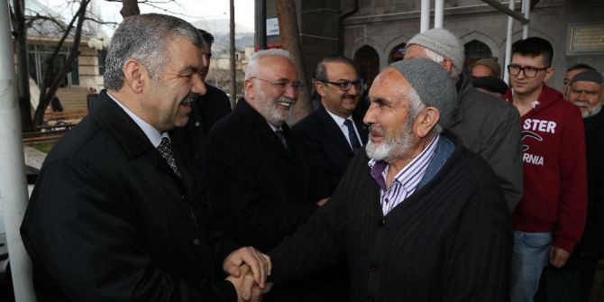 Başkan Çelik, Hacılar’da Bir Dizi Ziyarette Bulundu
