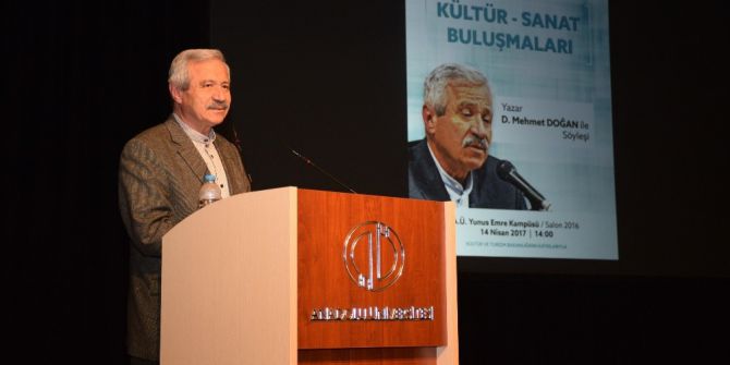 Yazar Mehmet Doğan’dan Kültür Sanat Söyleşisi