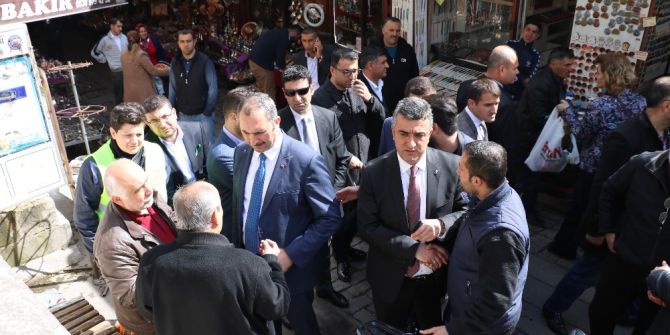 Ak Parti Genel Sekreteri Gül’den Bakırcılar Esnafına Ziyaret