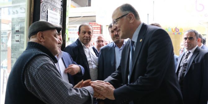 Milletvekili Koçer’den Gaziler Caddesi Esnafına Ziyaret