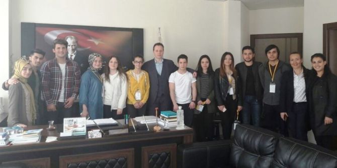 Çocuk Meclisinden Halk Sağlığı Müdürüne Ziyaret