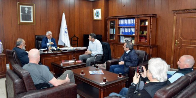 Kanadalı Madencilerden Başkan Şimşek’e Ziyaret