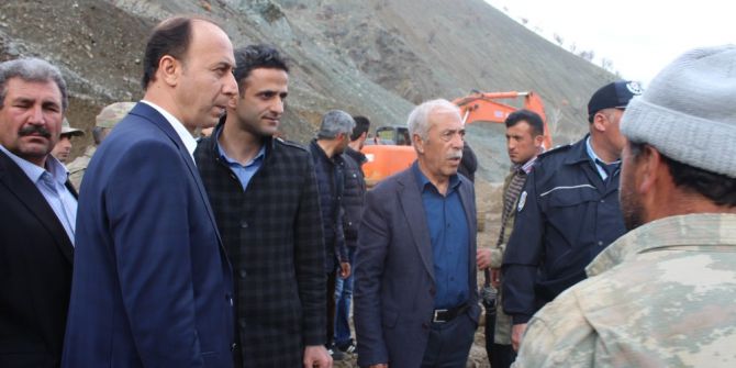 Vali Erin Sel Bölgesinde İncelemelerde Bulundu