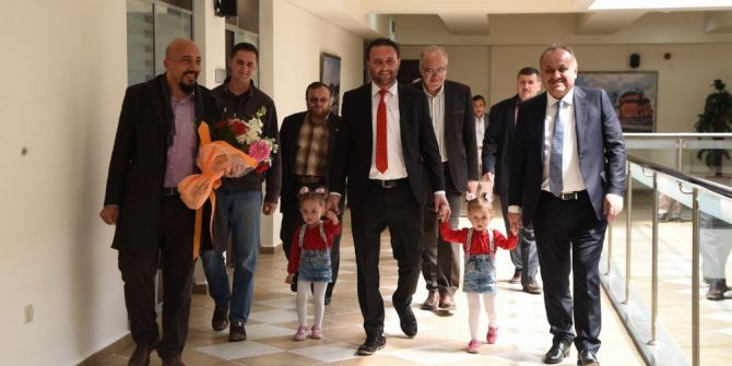 Sultan Kent Sakinlerinden Başkan Babaş’a Teşekkür Ziyareti