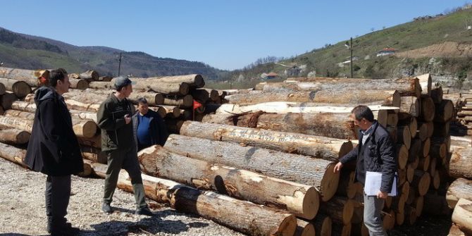 Yığılca’da Orman Ürünleri Depoları Denetlendi