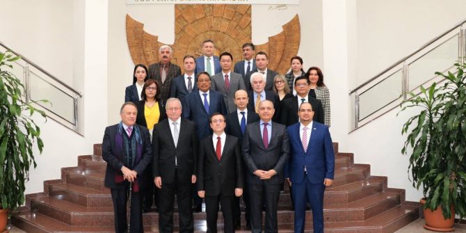 Büyükelçilerden Rektör Prof. Dr. Kızılay’a Ziyaret