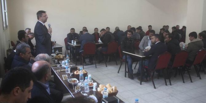 Kaymakam Özderin Korucularla Yemekte Bir Araya Geldi