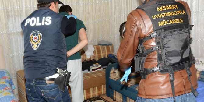 Aksaray’daki Uyuşturucu Operasyonunda 39 Tutuklama