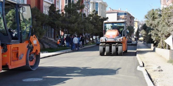 Süleymanpaşa Belediyesinin Yol Çalışmaları
