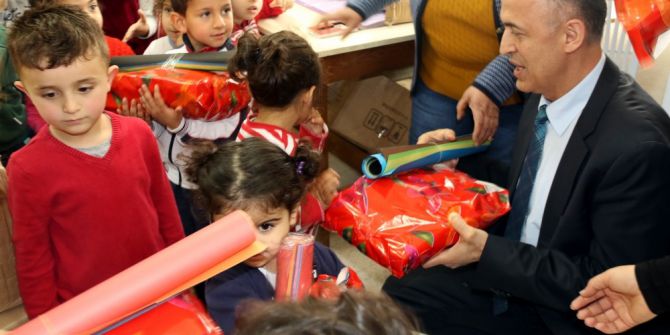 Akdeniz’de Kursiyerlere Temrinlik Malzemesi Dağıtıldı