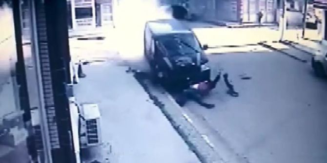 Minibüsün Freni Boşaldı: 1 Ölü, 1 Yaralı