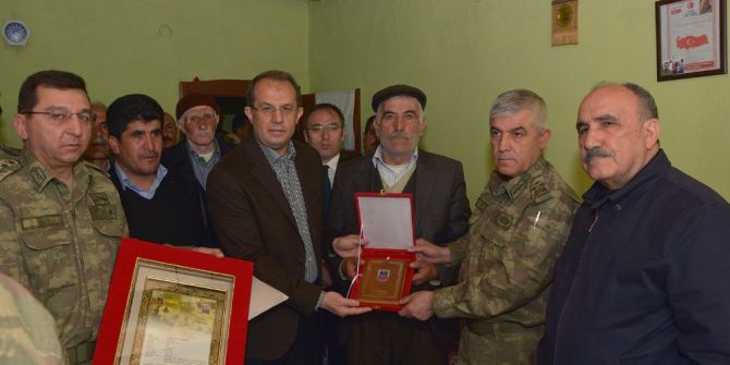 Vali Taşyapan Ve Milletvekili Atalay’dan Şehit Ailelerine Taziye Ziyareti