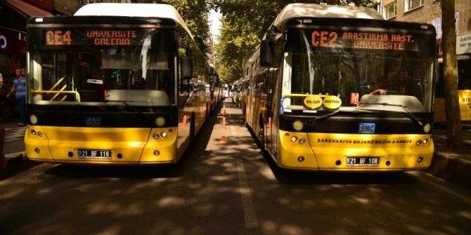 Diyarbakır’da 16 Nisan’da Toplu Ulaşım Ücretsiz Olacak