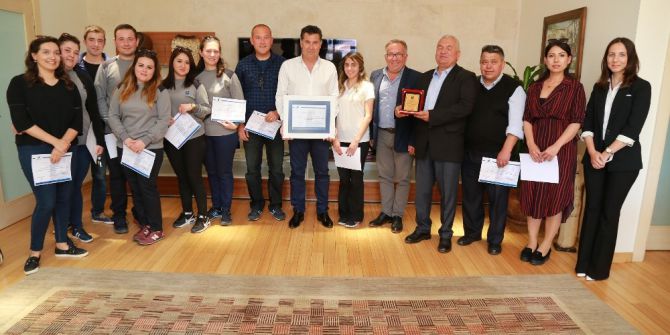 Bodrum Belediye A.ş. Personeline Yangın Söndürme Eğitimi