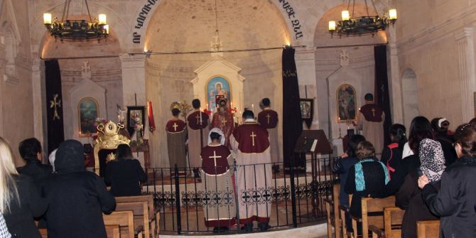 İskenderun’da Paskalya Bayramı Kutlandı