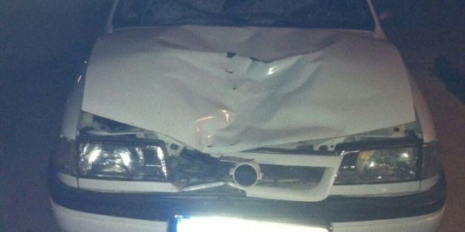 Otomobil Yayaya Çarptı: 1 Ölü