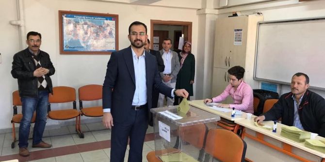 Ak Parti İl Başkanı Tanrıver Oyunu Kullandı