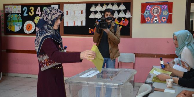 Malatya’da Oy Kullanma İşlemi Sürüyor