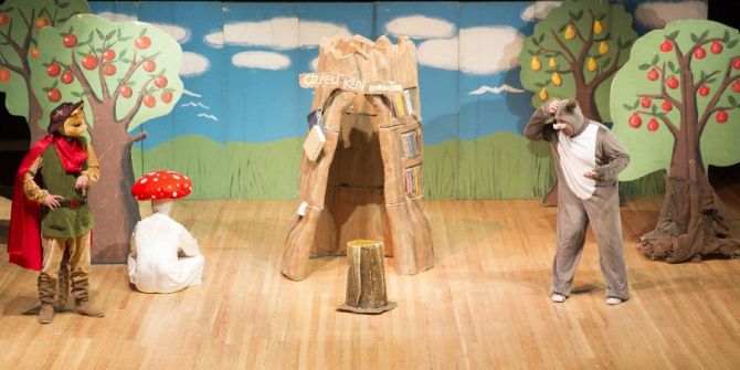 ‘Çizmeli Kedi’ Kayseri’de Sahnelendi