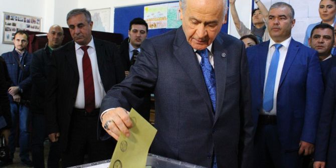 Mhp Lideri Bahçeli Oyunu Ankara’da Kullandı