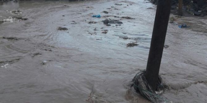 Çaldıran’da Su Baskını
