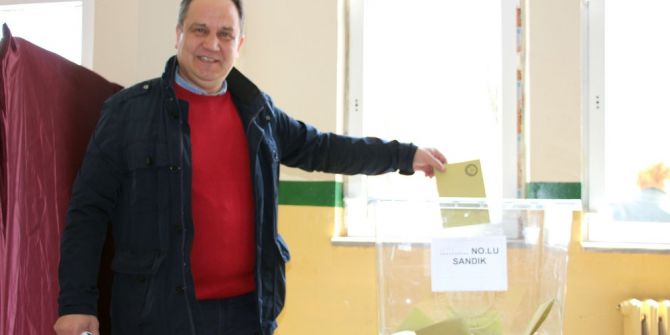 Giresun’da Vali Ve Belediye Başkanı Oylarını Kullandı